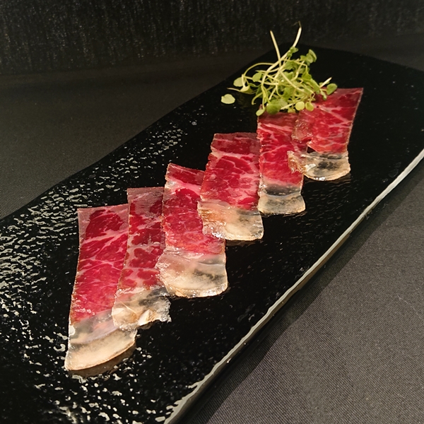 Marlin tuna  boiled in soy sauce