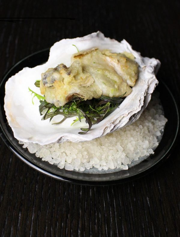 岩牡蠣天ぷら　￥1,600