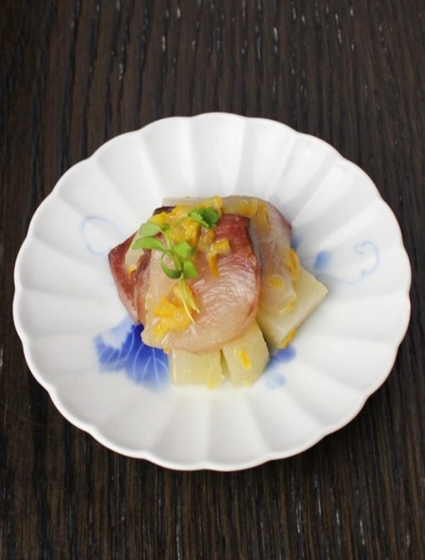 里芋の煮つけしらすあん　￥1,100