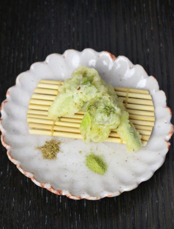 3種の山菜天麩羅　￥1,400