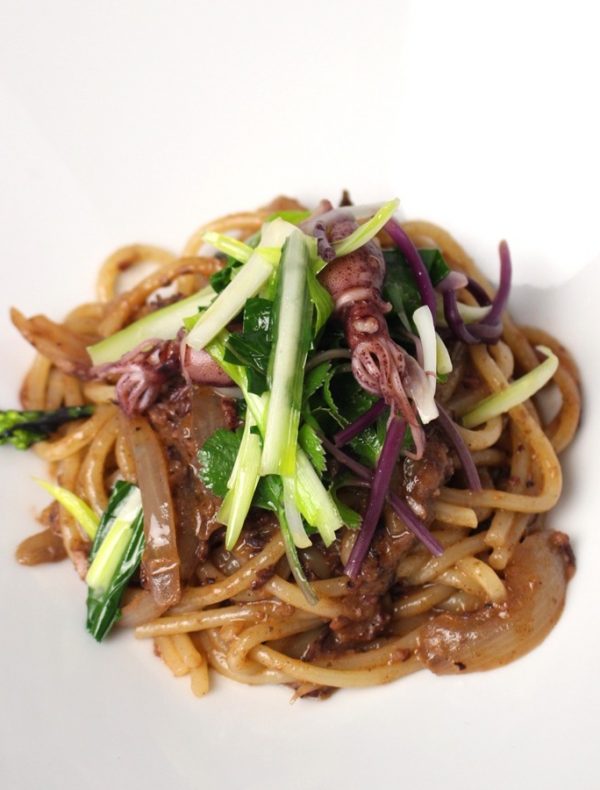 蛍烏賊のラグー　淡路製麵生パスタ  ￥2,600