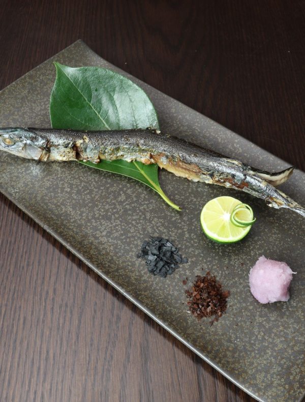 秋刀魚の炭火焼き￥1,500